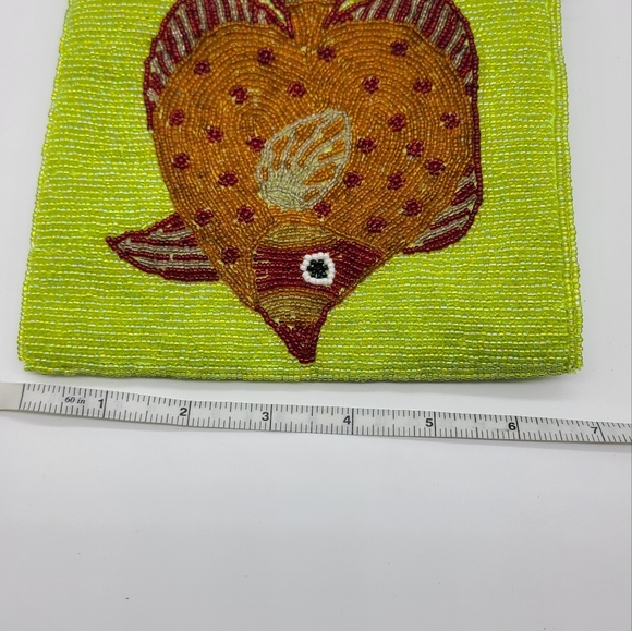 ERMO beaded zipper bag fish - Picture 2 of 7